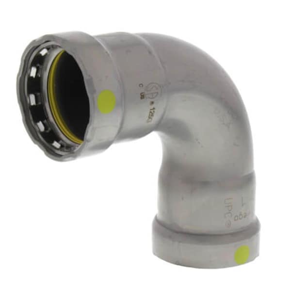 Escenografia 1 in. Elbow with 90 deg Steel, MegaPressG, Press x Press Fitting, Black ES3446493 - main